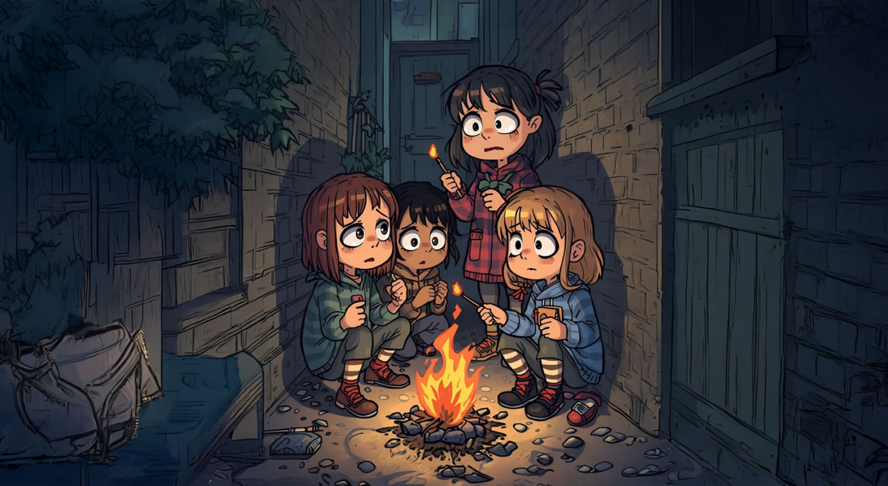 De meisjes met de zwavelstokjes